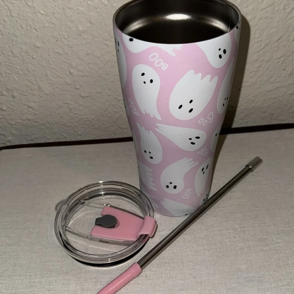 Pink Ghost Tunbler 30oz - Picture 6 of 6